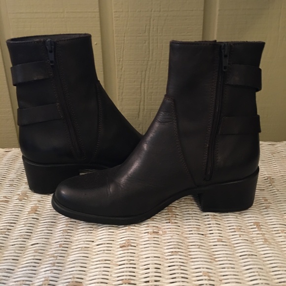 Emanuele Crasto Double Buckle Moto Leather Boots - Picture 5 of 7